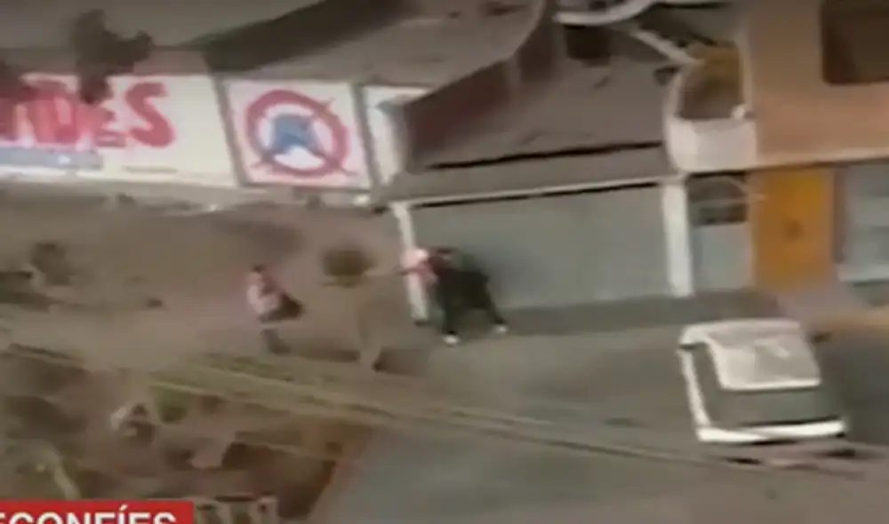 Delincuente fue identificado como Ernesto Canales Jiménez. Cámaras de seguridad captaron los actos delictivos del ladrón. Foto: Latina Noticias