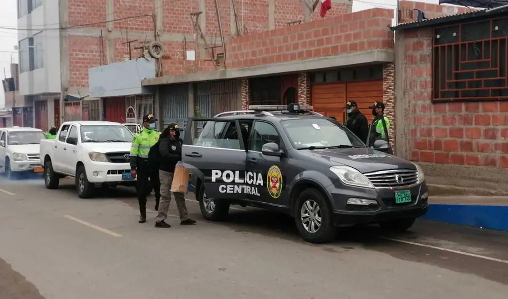 Policía Nacional intervino varias viviendas. Foto: La República