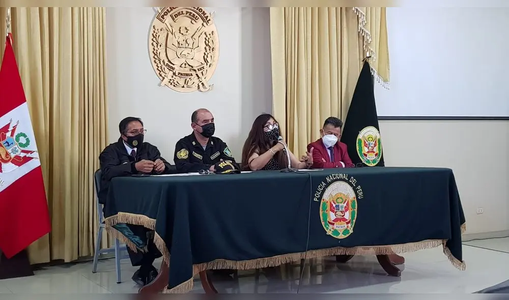 Policías recibirán 10 sesiones, informaron en conferencia de prensa. Foto: La República Policías recibirán 10 sesiones, informaron en conferencia de prensa. Foto: La República