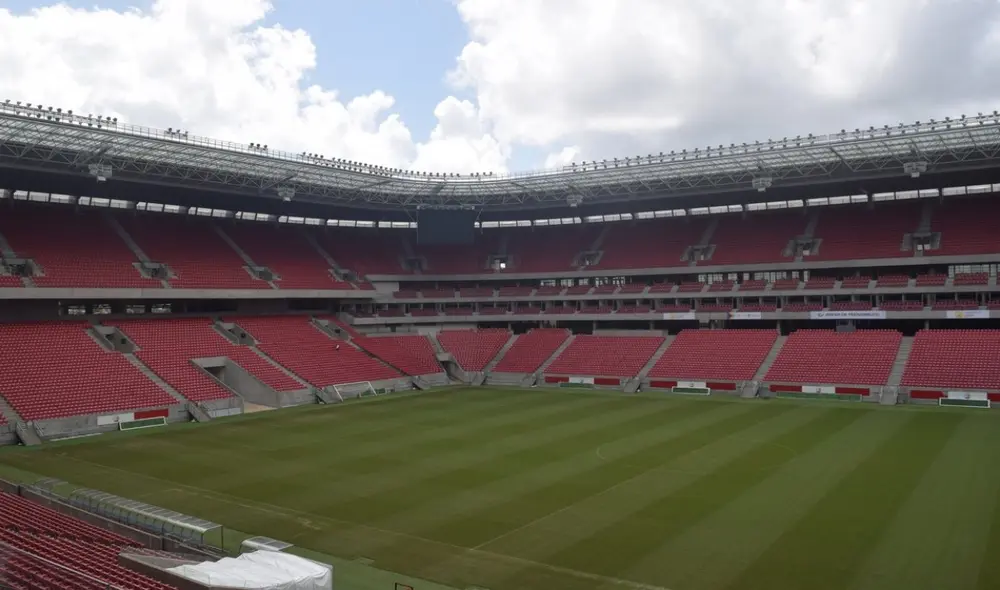 Arena de Penambuco es el decimoquinto estadio más grande de Brasil (Foto: Difusión)