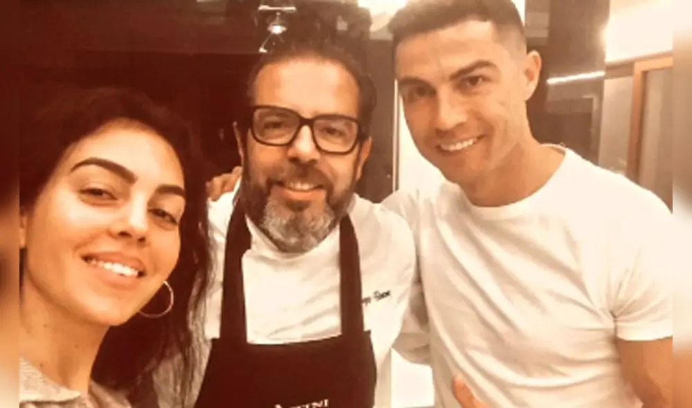 El chef Giorgio Barone vivió con la familia de Cristiano Ronaldo. Foto: Instagram