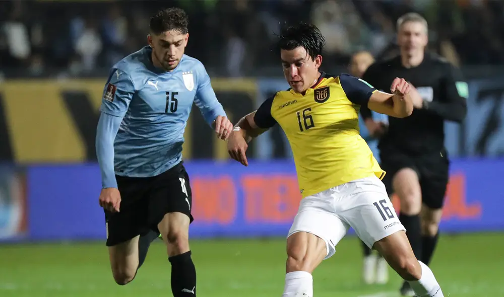 Ecuador vs. Uruguay se juega en Montevideo por las Eliminatorias Sudamericanas. Foto: AFP