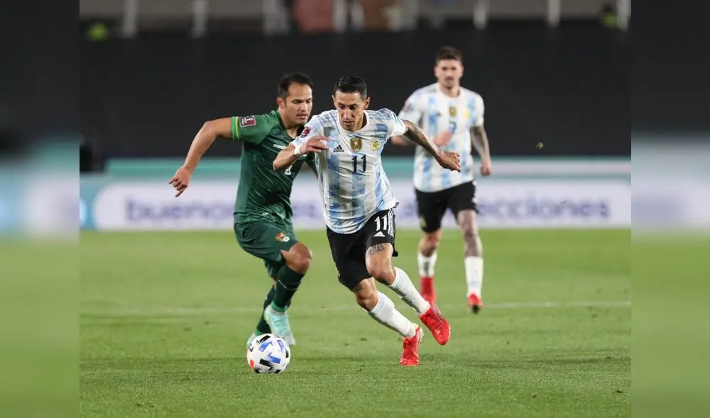 Argentina venció 3-0 a Bolivia en el Estadio Monumental. Foto: twitter Selección Argentina