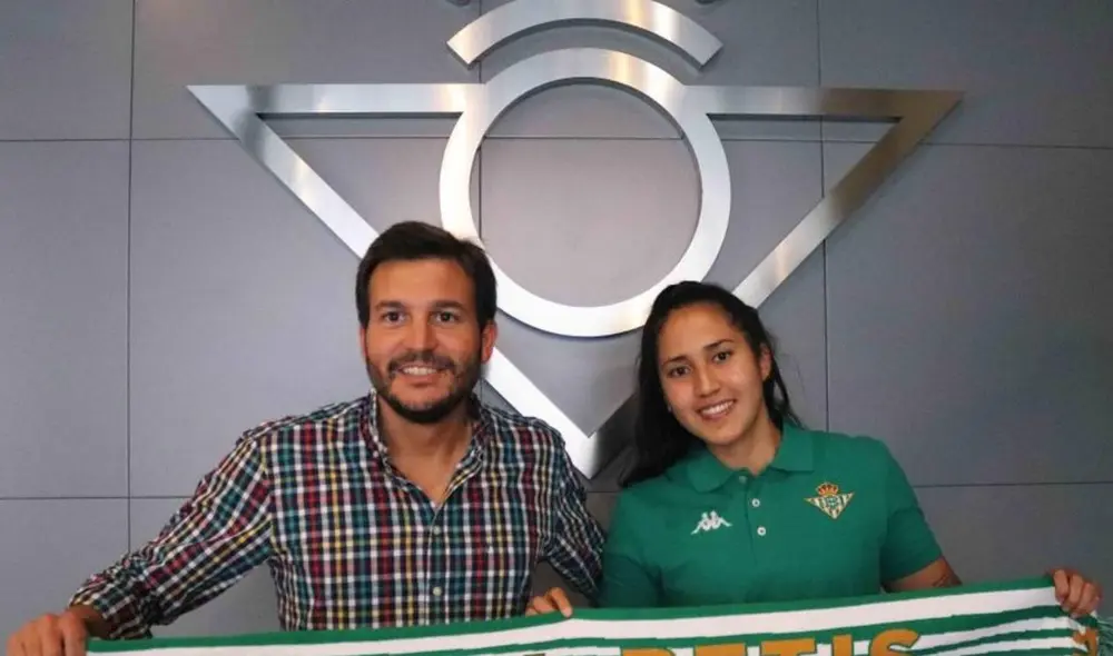 Pierina Núñez jugó anteriormente en el Logroño de la segunda de España. Foto: difusión