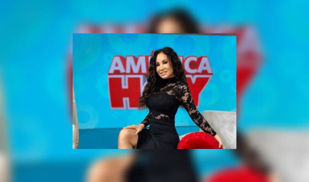 La conductora de América Hoy contó en el set de televisión que le dijo que no se quiere casar a un sueco y estadounidense. Foto: Instagram de Janet Barboza