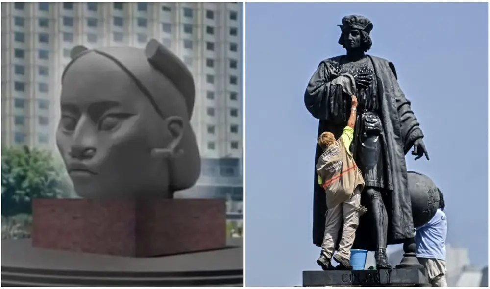 El nuevo monumento será ubicado en el Paseo de Reforma, una de las principales avenidas en Ciudad de México. Foto: composición LR/difusión/AFP El nuevo monumento será ubicado en el Paseo de Reforma, una de las principales avenidas en Ciudad de México. Foto: composición LR/difusión/AFP