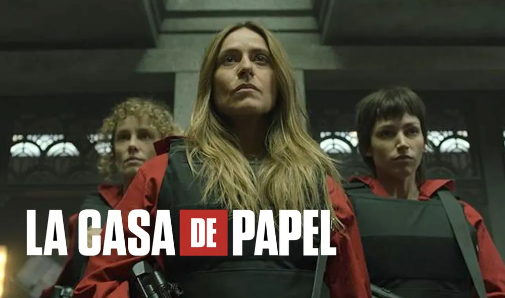 La casa de papel 5, parte 2, llegará en diciembre vía online. Foto: Netflix