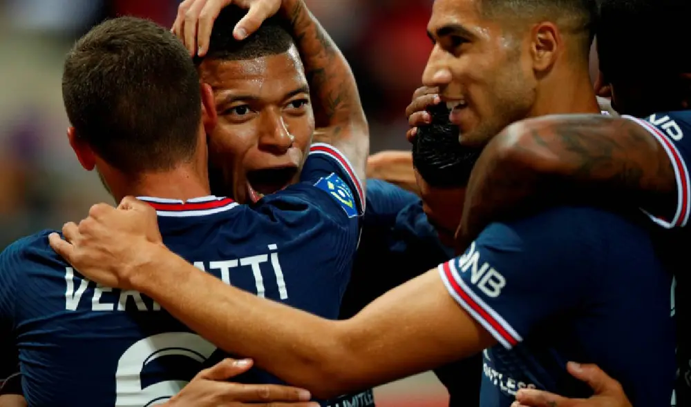 Kylian Mbappé llega a este encuentro tras anotar un doblete. Foto: EFE