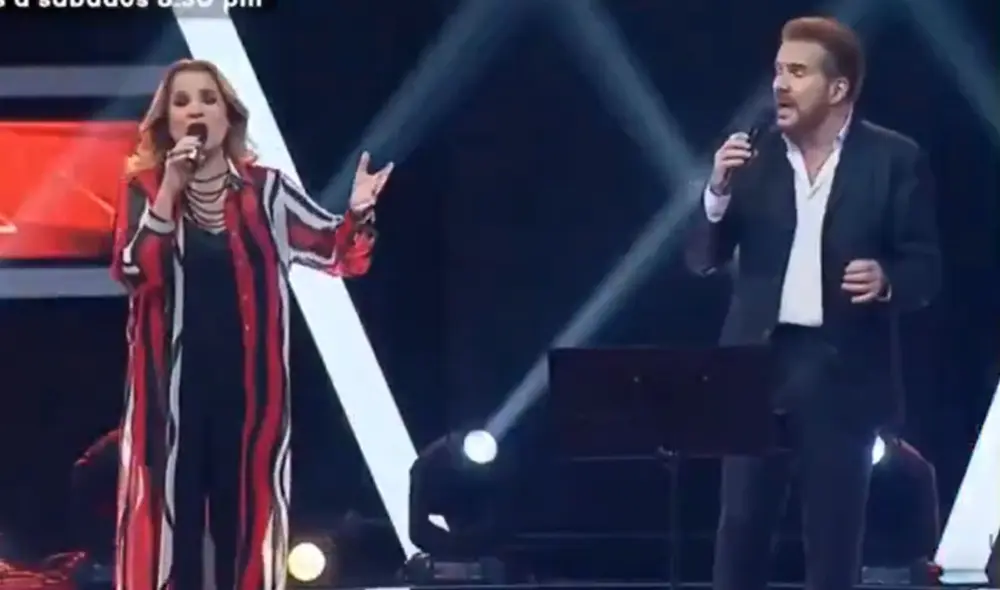 El dúo Pimpinela estrenó tema en La voz senior. Foto: captura de Latina El dúo Pimpinela estrenó tema en La voz senior. Foto: captura de Latina