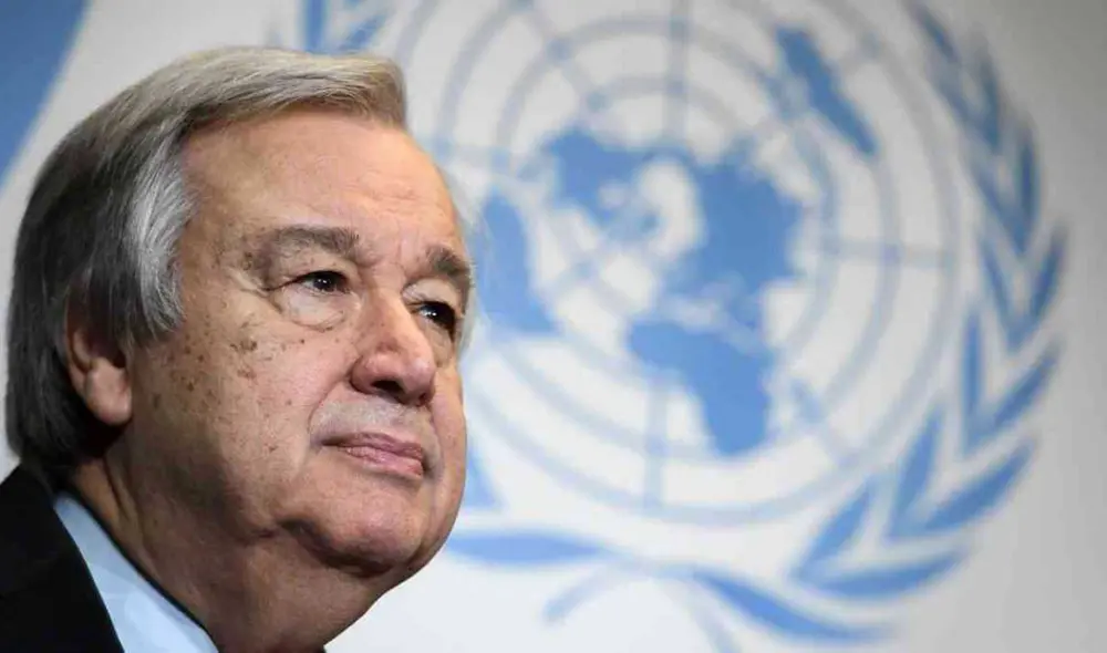 António Guterres, noveno secretario general de las Naciones Unidas, asumió el cargo el 1 de enero de 2017. Foto: AFP