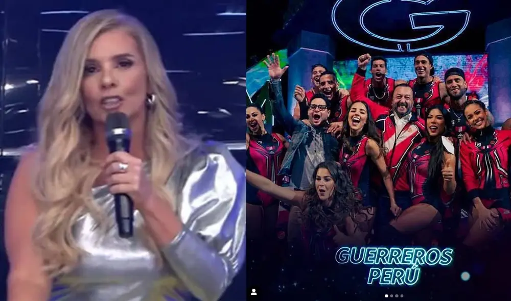 Johanna San Miguel indignada por críticas a equipo de Esto es guerra. Foto: captura de América TV Johanna San Miguel indignada por críticas a equipo de Esto es guerra. Foto: captura de América TV