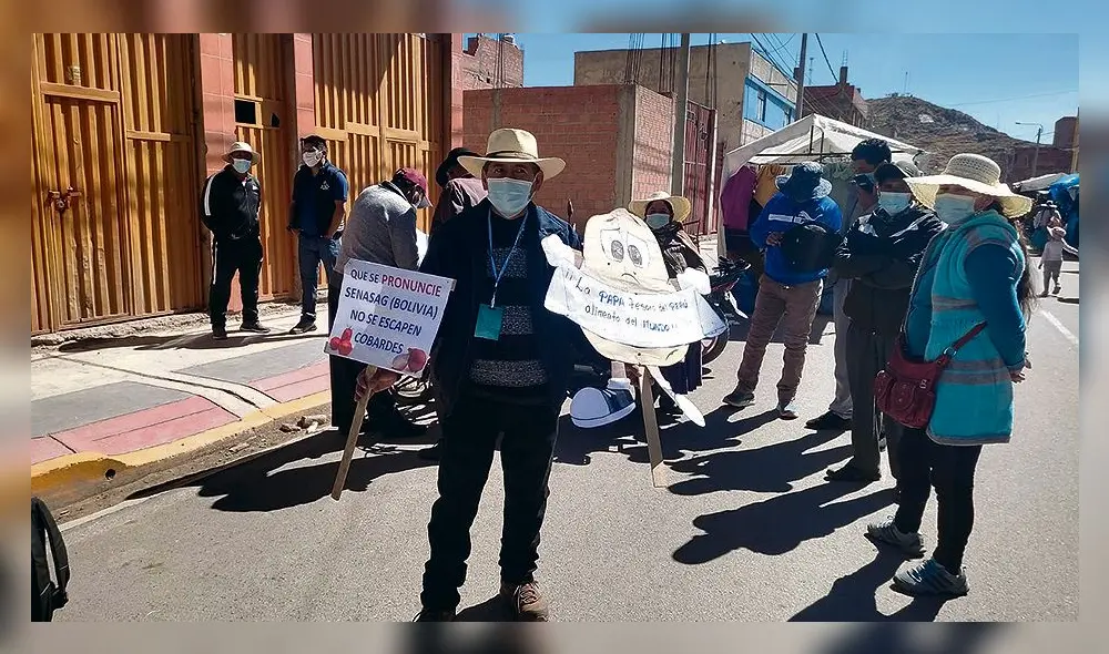 Exportadores protestaron.