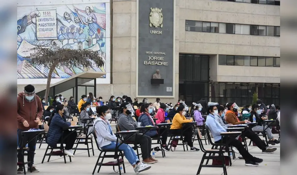 Examen de admisión culminará este 12 de setiembre. Foto: UNMSM Examen de admisión culminará este 12 de setiembre. Foto: UNMSM