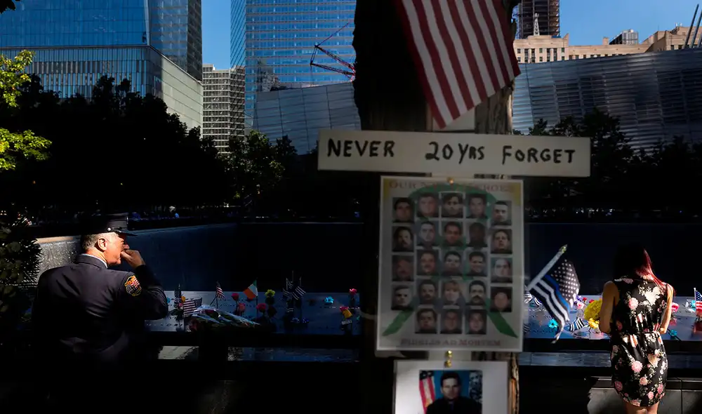 Estados Unidos conmemora este sábado 20 años de los atentados perpetrados por Al Qaeda. Foto: EFE Estados Unidos conmemora este sábado 20 años de los atentados perpetrados por Al Qaeda. Foto: EFE