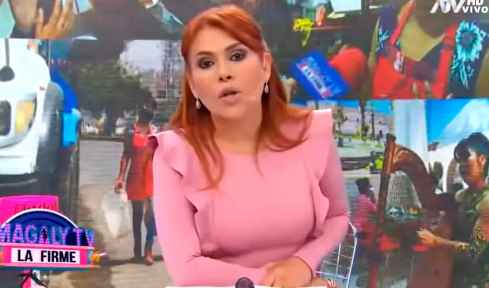 Magaly Medina aclaró que no desea incursionar en la política. Foto: captura ATV Magaly Medina aclaró que no desea incursionar en la política. Foto: captura ATV