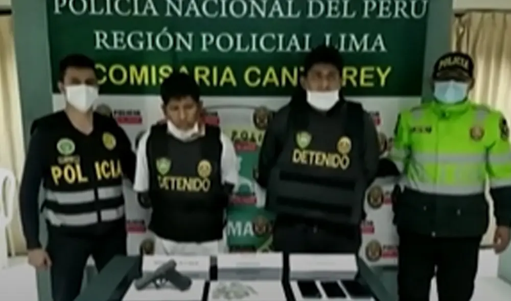 Hampones ya están en manos de las autoridades. Víctimas recuperaron sus pertenencias. Foto: América Noticias Hampones ya están en manos de las autoridades. Víctimas recuperaron sus pertenencias. Foto: América Noticias