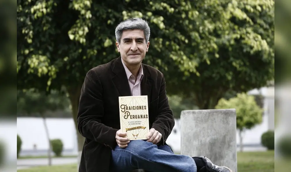 Alejandro Neyra recoge en su libro los claroscuros de 16 peruanos de varias épocas de nuestra historia. (Foto: Marco Cotrina)
