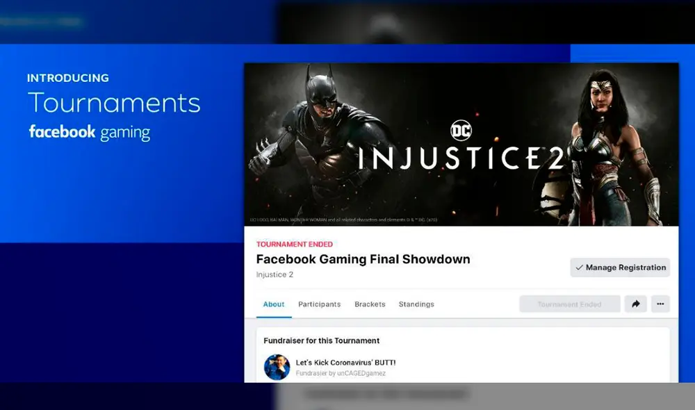 Los torneos en Facebook Gaming pueden realizarse directamente desde la app. Foto: Facebook Los torneos en Facebook Gaming pueden realizarse directamente desde la app. Foto: Facebook