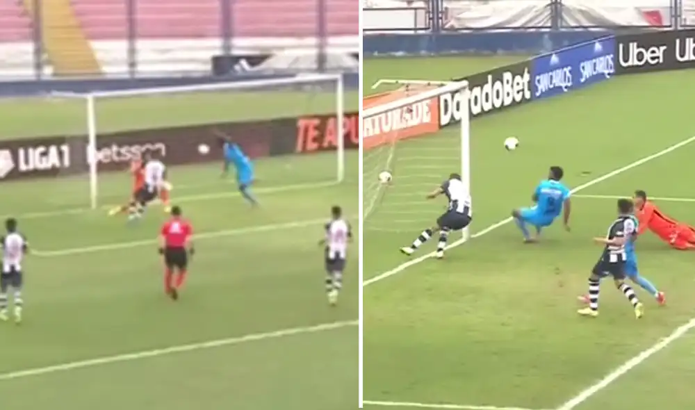 En 6 minutos, Binacional sacó ventaja de 2-0 a Alianza Lima. Foto: captura Gol Perú
