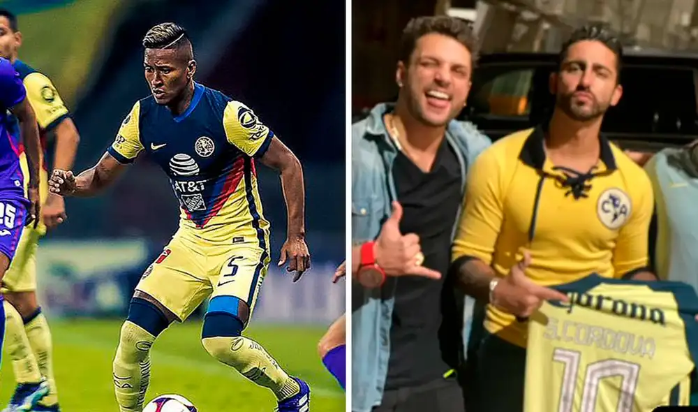 Nicola Porcella contento tras partido de América en México. Foto: captura/Instagram