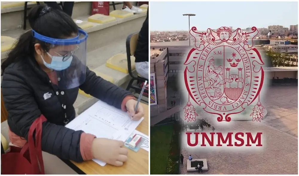 En total, cerca de 27.000 estudiantes buscaron una vacante en la Decana de América este 2021. Foto: composición LR/Carlos Contreras/UNMSM