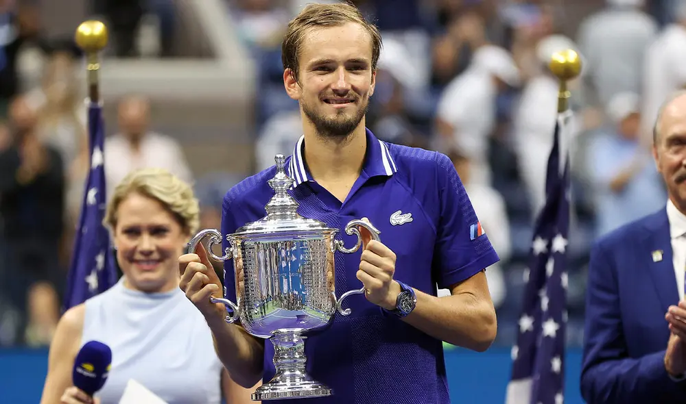 Final US Open: Medvedev logra su primer Grand Slam en su carrera. Foto: SportsCenter