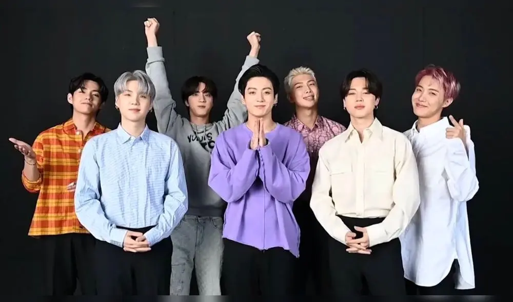 BTS ganó como Mejor grupo del año en los MTV Video Music Awards. Foto: captura MTV