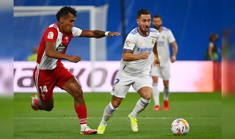 Renato Tapia jugó con el Celta de Vigo tras disputar las eliminatorias sudamericanas. Foto: AFP