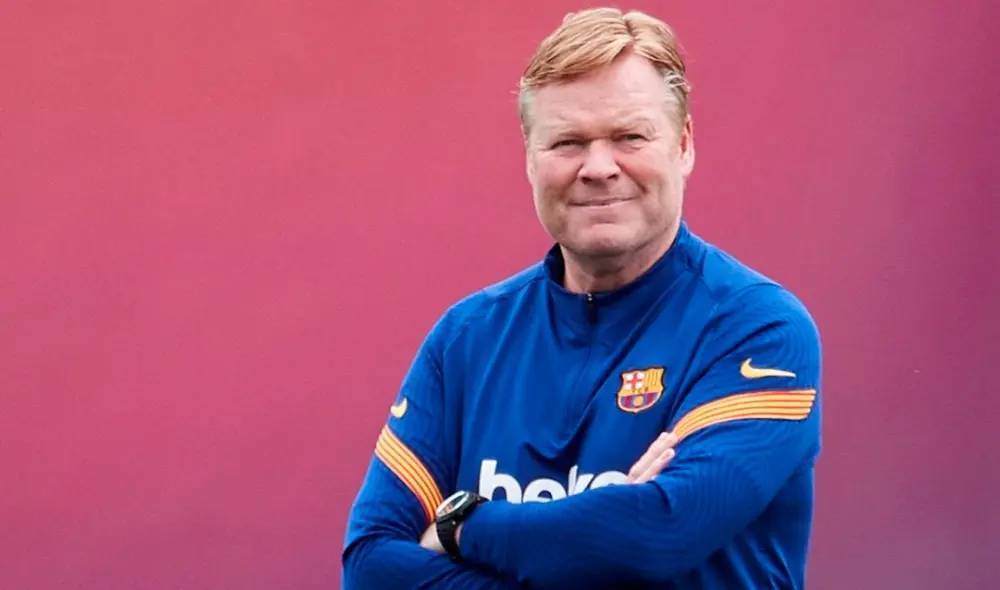 Ronald Koeman dirige al Barcelona por segunda temporada consecutiva. Foto: EFE Ronald Koeman dirige al Barcelona por segunda temporada consecutiva. Foto: EFE