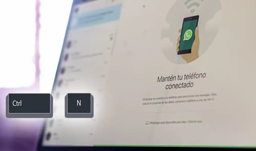 Estos atajos solo funcionan en la versión web de WhatsApp. Foto: Xataka Estos atajos solo funcionan en la versión web de WhatsApp. Foto: Xataka