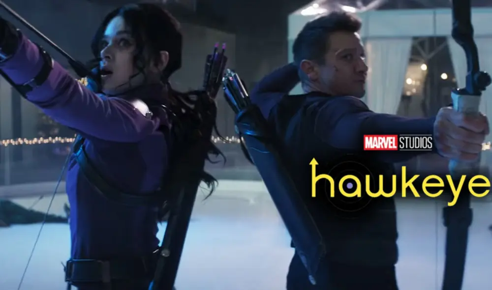 Hailee Steinfeld y Jeremy Renner intepretarán a Clint Barton y Kate Bishop en Hawkeye, la próxima serie de Disney Plus . Foto: composición/Marvel Studios