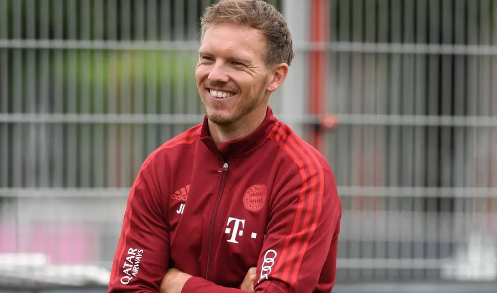 Bayern Munich será el segundo equipo que Nagelsmann dirija en Champions League. Foto: AFP