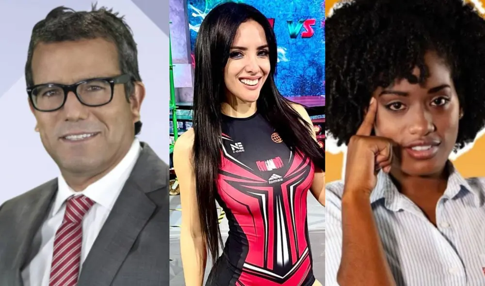 Christian Hudtwalcker protagoniza blooper con Rosangella Barbarán durante entrevista en vivo en Sin medias tintas. Foto: Latina/ Instagram/ Instagram