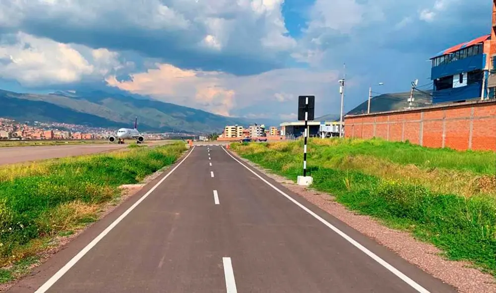 La obra se realizó para mejorar la seguridad del aeropuerto y garantizar operaciones aéreas. Foto: Cortesía