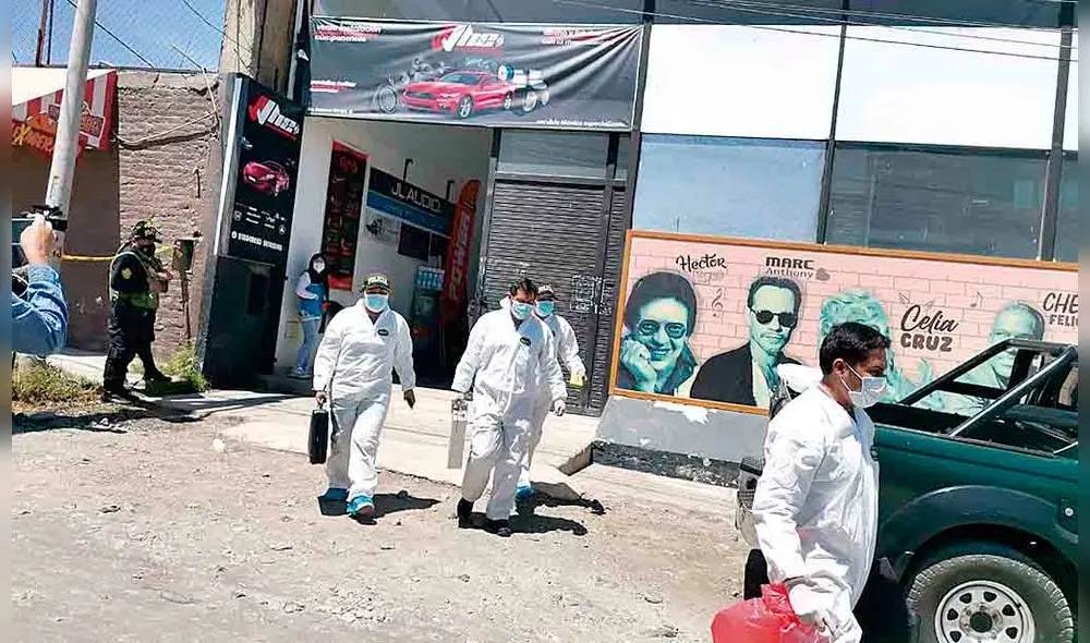 Discoteca donde ocurrió el crimen está ubicada en la avenida Dolores del distrito de Bustamante y Rivero. Foto: URPI/Wilder Pari Discoteca donde ocurrió el crimen está ubicada en la avenida Dolores del distrito de Bustamante y Rivero. Foto: URPI/Wilder Pari