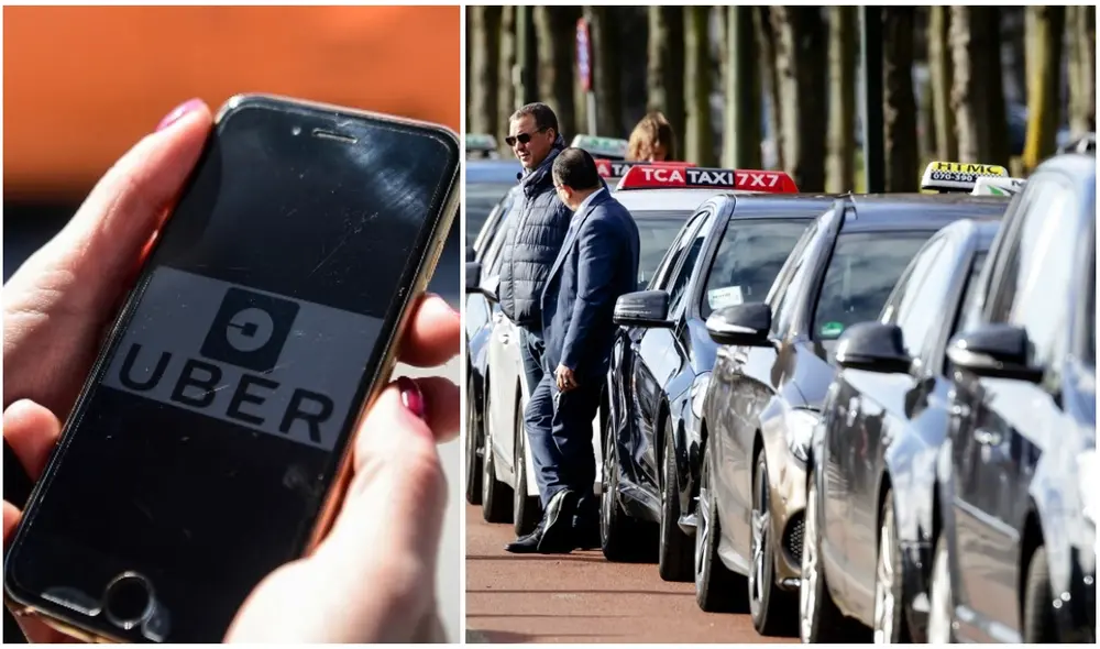 Conductores en el Reino Unido lograron que Uber reconozca salario mínimo, vacaciones pagadas y jubilación. Foto: composición LR/AFP