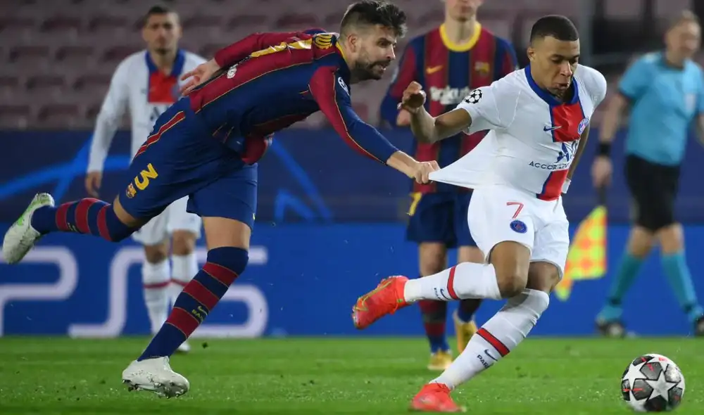 En la temporada pasada, Barcelona fue eliminado en octavos de final ante PSG. Foto: AFP En la temporada pasada, Barcelona fue eliminado en octavos de final ante PSG. Foto: AFP