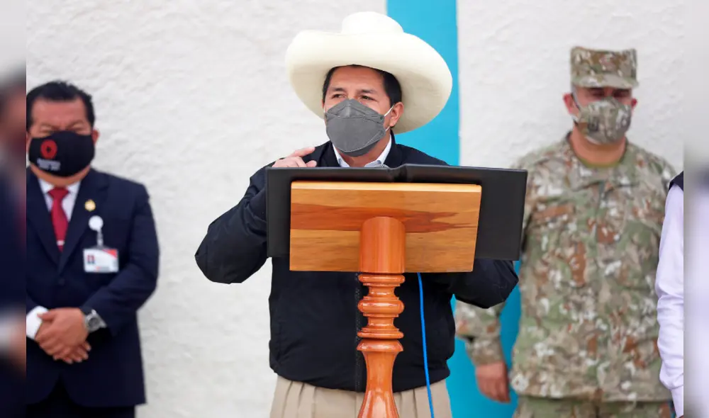 Castillo juró como presidente de la República el último 28 de julio. Foto: Presidencia