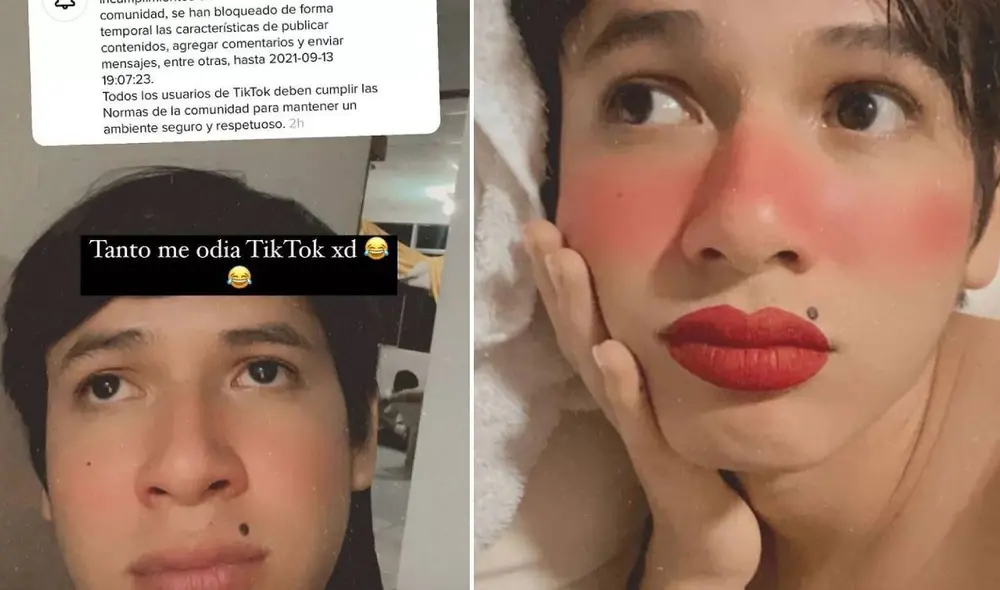 “Me pongo triste, son tres días que me han castigado", aclaró La Uchulú. Foto: composición Instagram