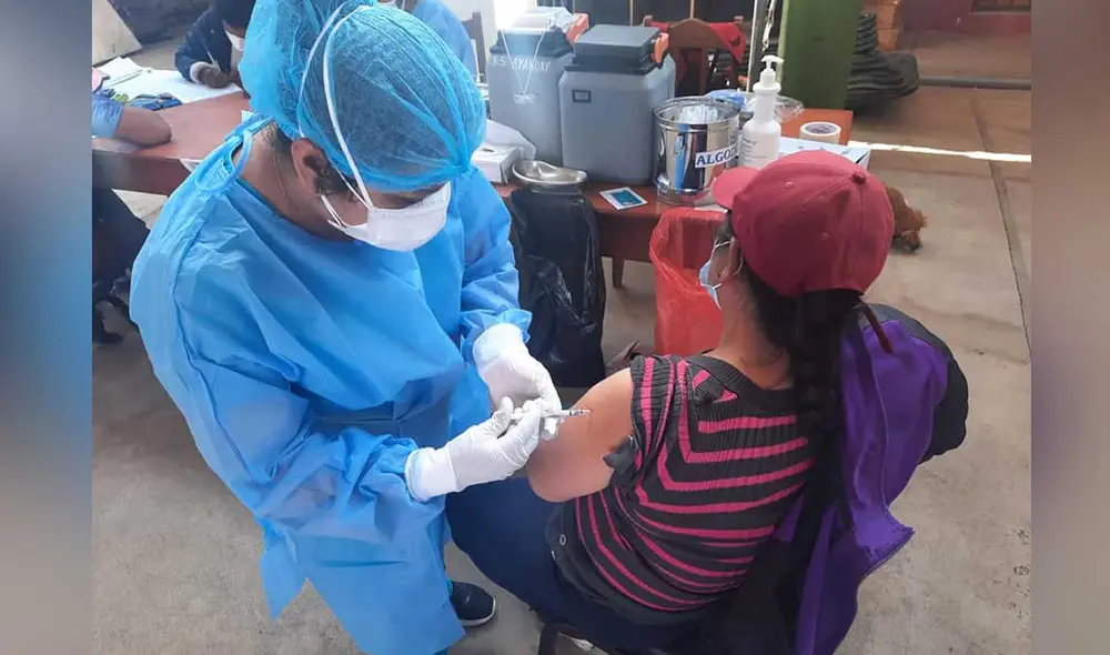 Jornada de vacunación tuvo buena acogida. Foto: Diresa Apurímac