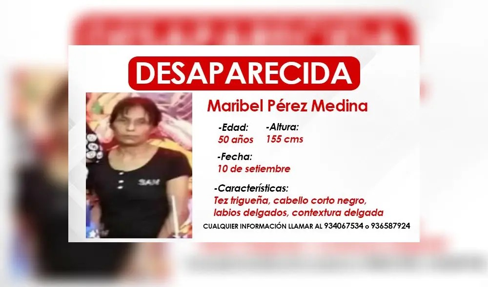 Familiares de la mujer aseguran que no usaba celular y no manejaba dinero. Foto: Composición La República