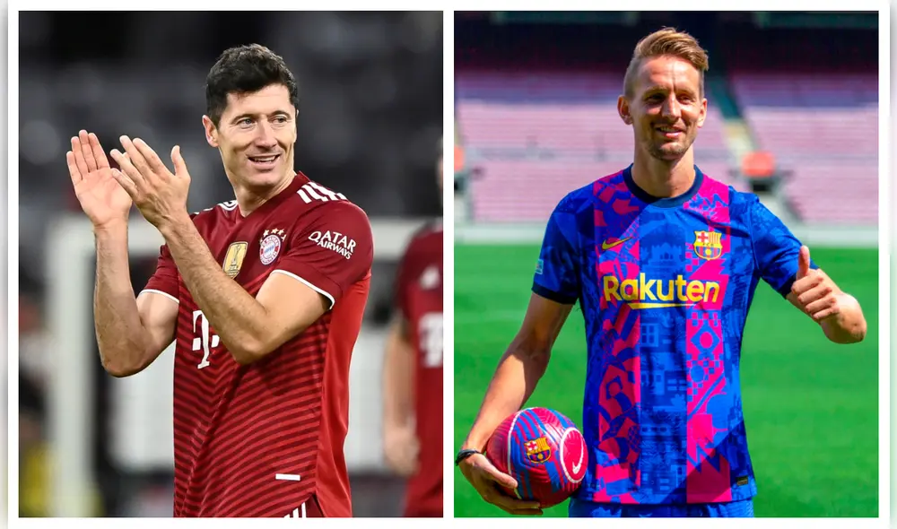 Barcelona vs. Bayern se enfrentan en el inicio de la Champions League. Foto: composición EFE