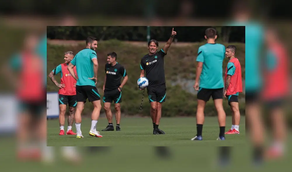 Inter de Milán viene entrenando para el duelo ante Real Madrid por Champions. Foto: Inter/Twitter