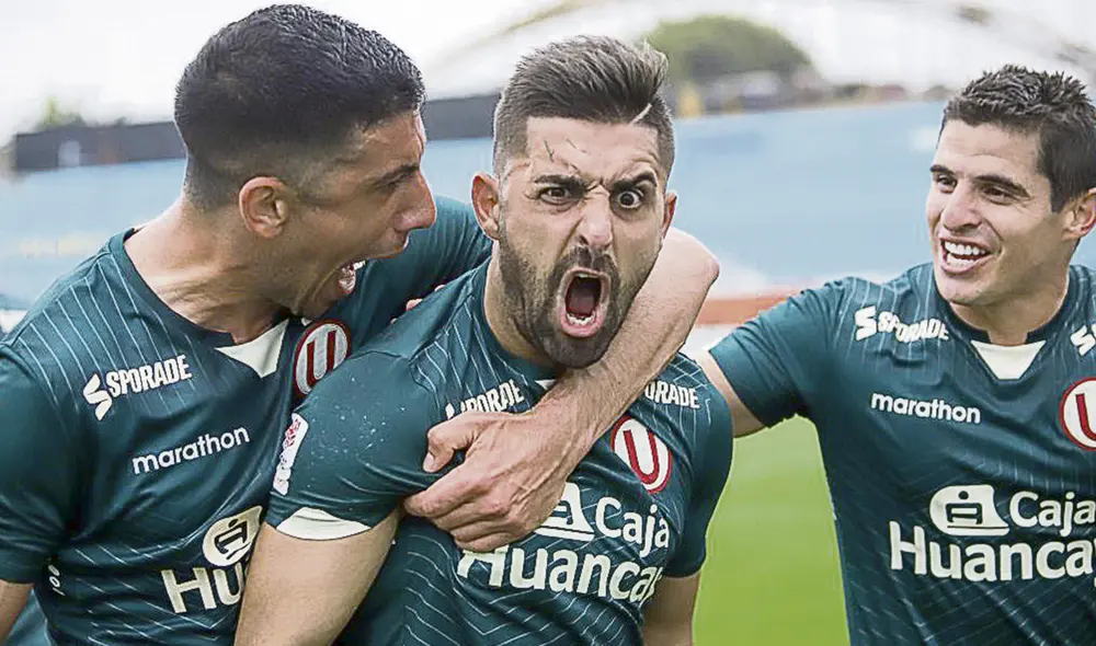 Desahogo. El primer gol del encuentro, obra de Urruti, fue gritado a todo pulmón. Foto: difusión Desahogo. El primer gol del encuentro, obra de Urruti, fue gritado a todo pulmón. Foto: difusión