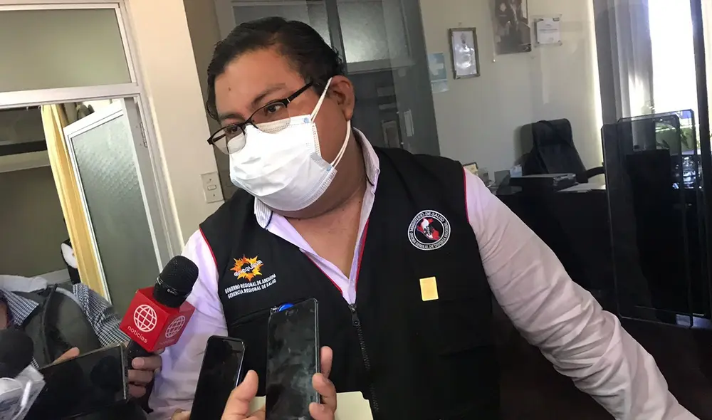 El gerente de Salud, Christian Nova, dio las precisiones durante conferencia de prensa. Foto: Oswald Charca/La República El gerente de Salud, Christian Nova, dio las precisiones durante conferencia de prensa. Foto: Oswald Charca/La República