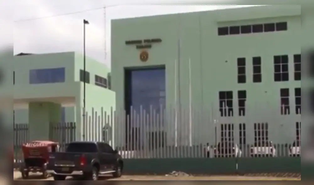 El menor fue llevado al local de la Depincri de Paiján para continuar con las investigaciones policiales. Foto: captura video Hoy Trujillo El menor fue llevado al local de la Depincri de Paiján para continuar con las investigaciones policiales. Foto: captura video Hoy Trujillo