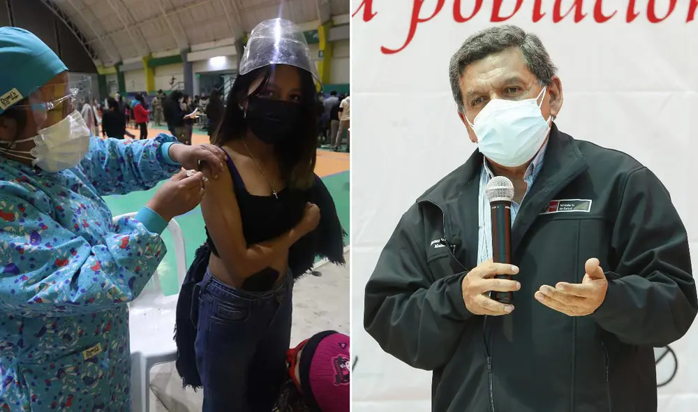 El ministro Hernando Cevallos pidió a las regiones respetar programación de edades. Foto: composición La República/Gore Cusco