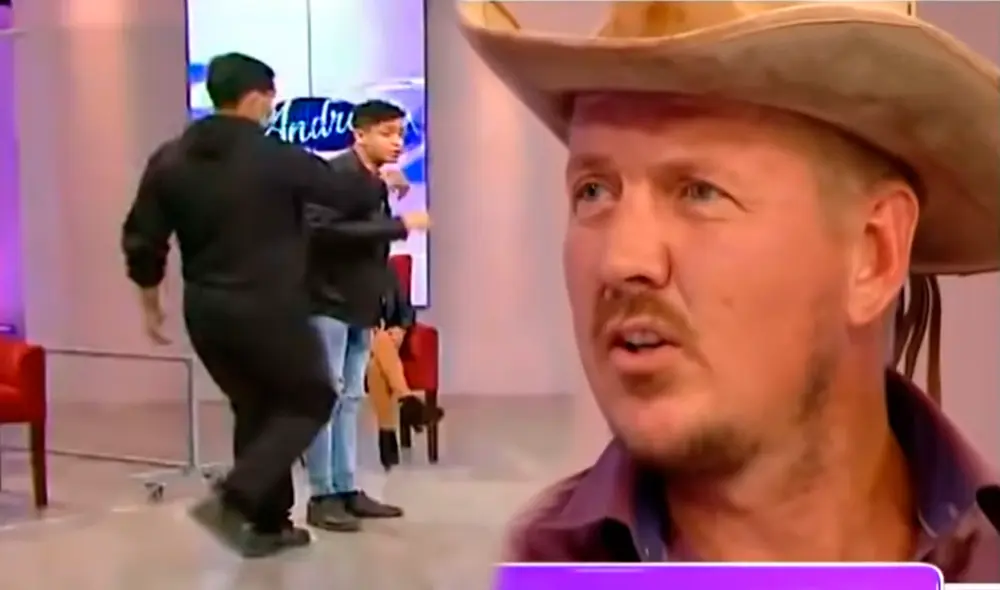 El novio de Flor de Huaraz contó detalles de su relación con la cantante. Foto: captura ATV