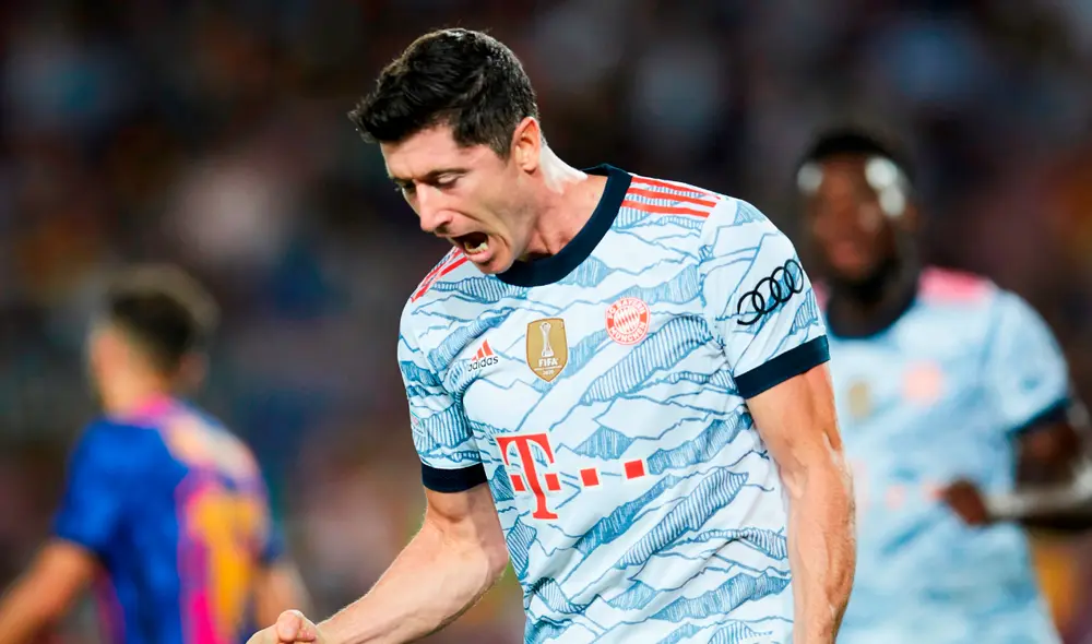 Thomas Müller y Robert Lewandowski anotaron en ambos tiempos. Foto: EFE Thomas Müller y Robert Lewandowski anotaron en ambos tiempos. Foto: EFE