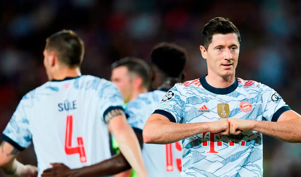 Thomas Müller y Robert Lewandowski anotaron en ambos tiempos. Foto: EFE Thomas Müller y Robert Lewandowski anotaron en ambos tiempos. Foto: EFE